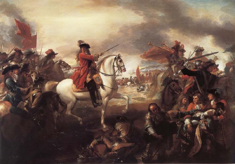 Benjamin West The Battle of the Boyne